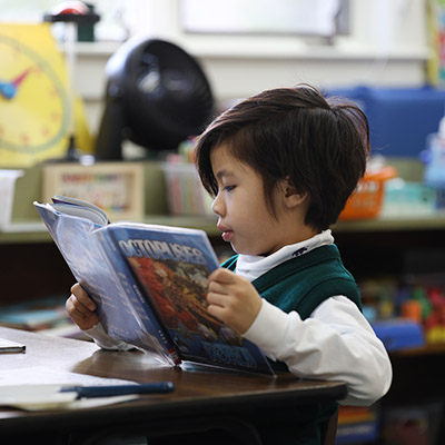 Reading Top Kindergarten in Annandale VA | Best Private School Near Me | Student Reading
