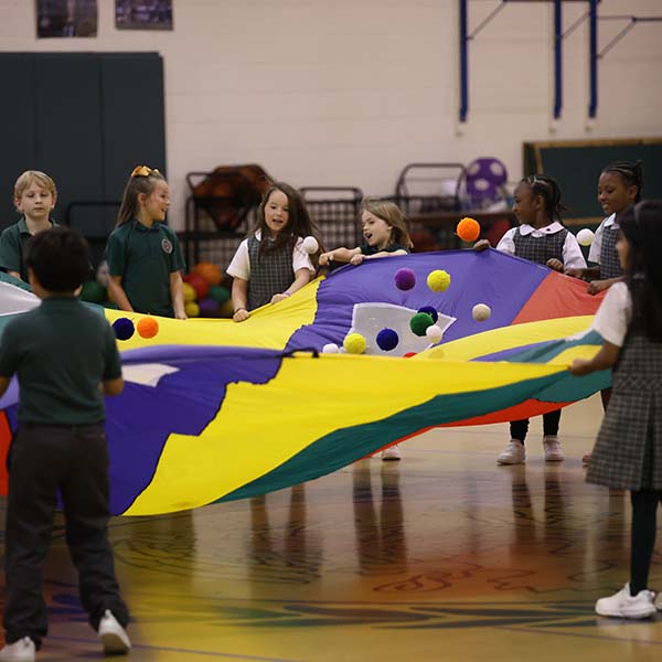 Physical Education colorsful Parachute